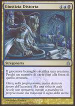 Giustizia Distorta foil RAVNICA 306-Wizard of the Coast- nuvolosofumetti.