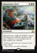 Massacrare i Forti foil  Rivali di Ixalan 5209-Wizard of the coast- nuvolosofumetti.