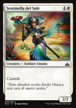 Sentinella del Sole Rivali di Ixalan 5026-Wizard of the coast- nuvolosofumetti.
