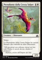 Pterodonte dalla Cresta Solare Rivali di Ixalan 5027-Wizard of the coast- nuvolosofumetti.