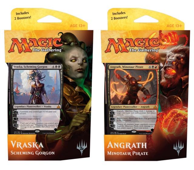 Magic Rivali di Ixalan mazzi planeswalker italiano-wizard of the coast- nuvolosofumetti.