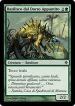 Basilisco dal dorso appuntito foil  Ascesa degli Eldrazi 245-Wizard of the Coast- nuvolosofumetti.