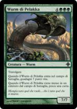 Wurm di pelakka   Ascesa degli Eldrazi 204-Wizard of the Coast- nuvolosofumetti.