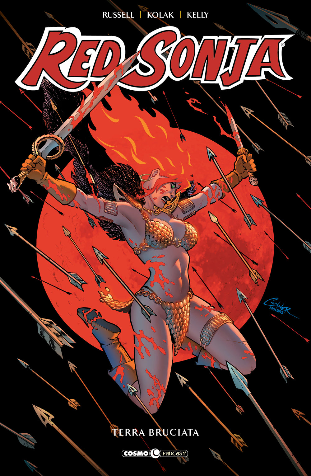 RED SONJA 9 TERRA BRUCIATA 9