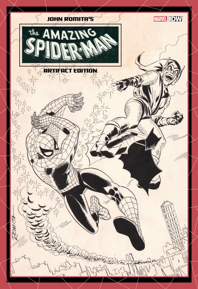 JOHN ROMITA AMAZING SPIDER MAN ARTIFACT ED HC-IDW PUBLISHING- nuvolosofumetti.
