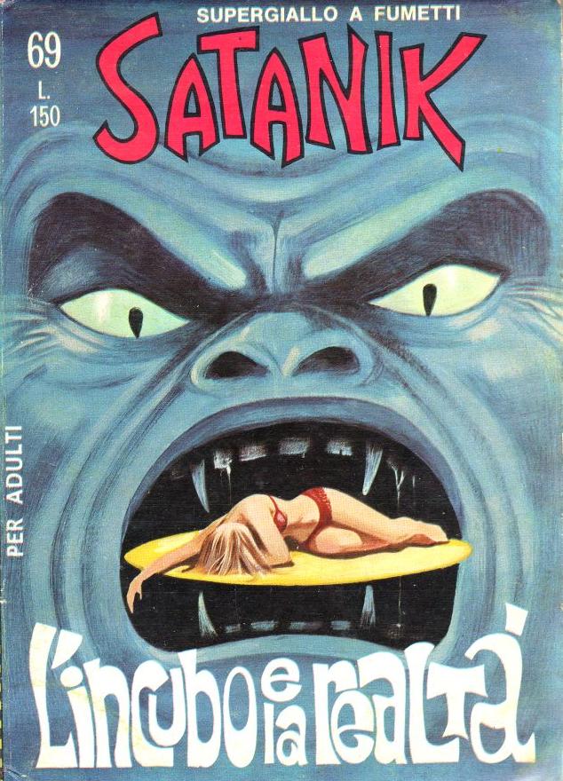 SATANIK 69-CORNO- nuvolosofumetti.