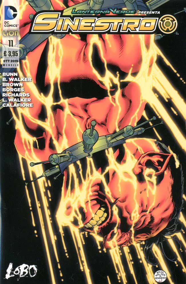 SINESTRO # 11 11-LION- nuvolosofumetti.