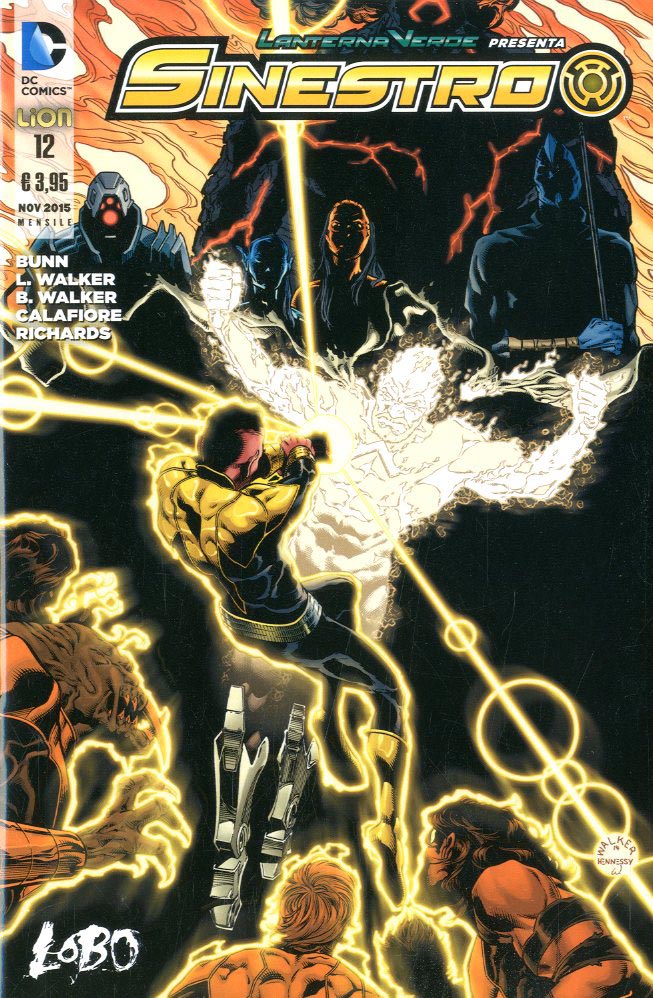 SINESTRO # 12 12-LION- nuvolosofumetti.