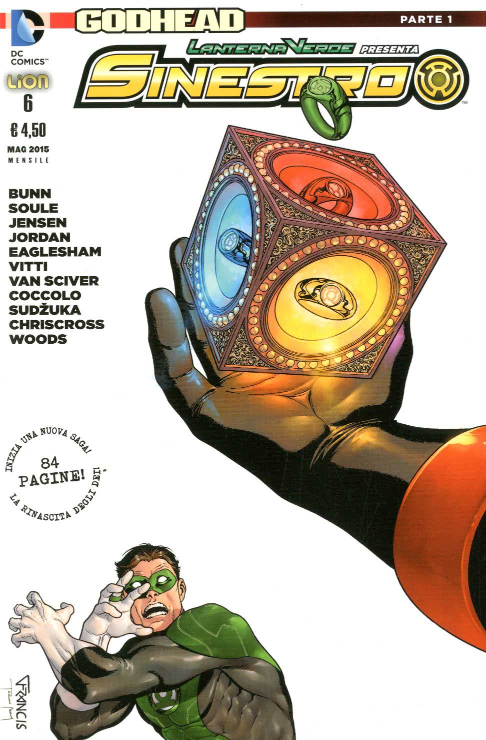 SINESTRO # 6 6-LION- nuvolosofumetti.
