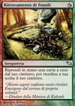 Ritrovamento di fossili foil Landa tenebrosa 310-Wizard of the Coast- nuvolosofumetti.