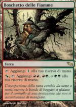 boschetto delle fiamme Landa Tenebrosa 271-Wizard of the Coast- nuvolosofumetti.