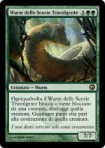 Wurm delle Scorie Travolgente   Cicatrici di mirrodin 118-Wizard of the Coast- nuvolosofumetti.