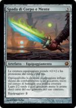 Spada di Corpo e Mente Cicatrici di mirrodin 208-Wizard of the Coast- nuvolosofumetti.