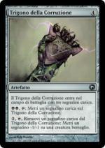 Trigono della Corruzione Cicatrici di mirrodin 213-Wizard of the Coast- nuvolosofumetti.