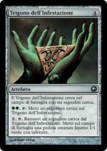 Trigono dell'Infestazione Cicatrici di mirrodin 214-Wizard of the Coast- nuvolosofumetti.