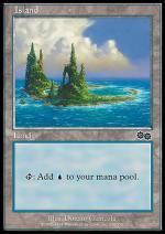 Isola (D) SAGA DI URZA 6338-Wizard of the Coast- nuvolosofumetti.