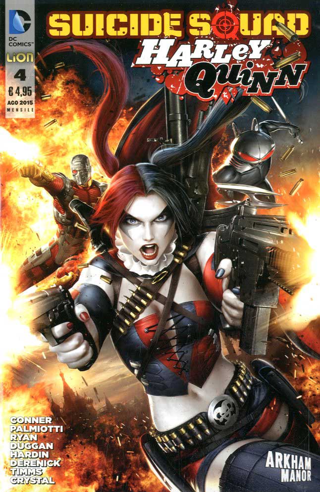 SUICIDE SQUAD/HARLEY QUINN # 4 4-LION- nuvolosofumetti.