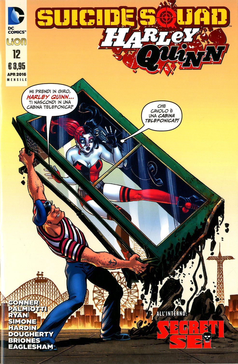 SUICIDE SQUAD/HARLEY QUINN 12-LION- nuvolosofumetti.