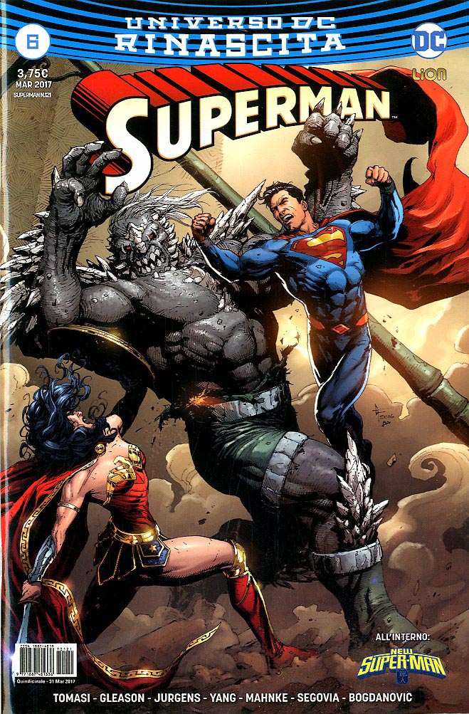 Superman rinascita 6-LION- nuvolosofumetti.