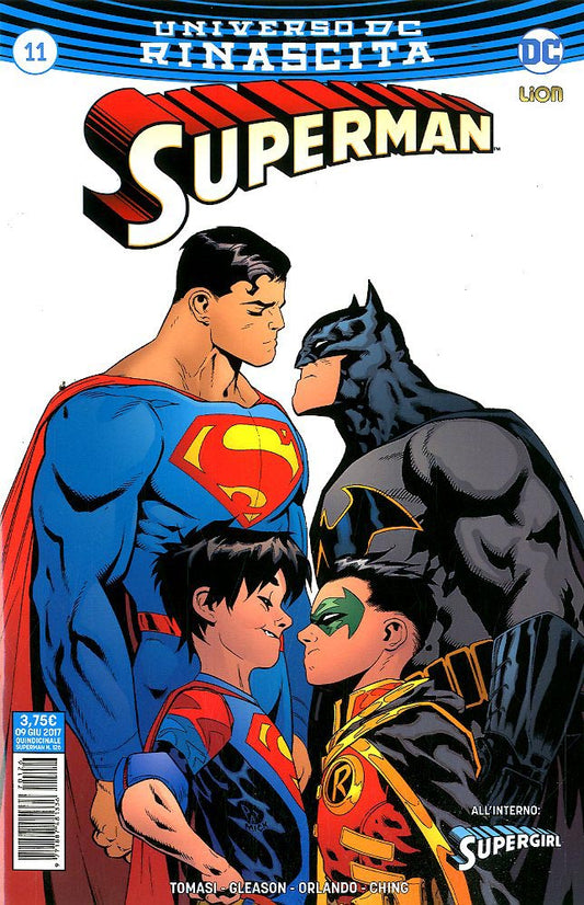 Superman rinascita 11, LION, nuvolosofumetti,