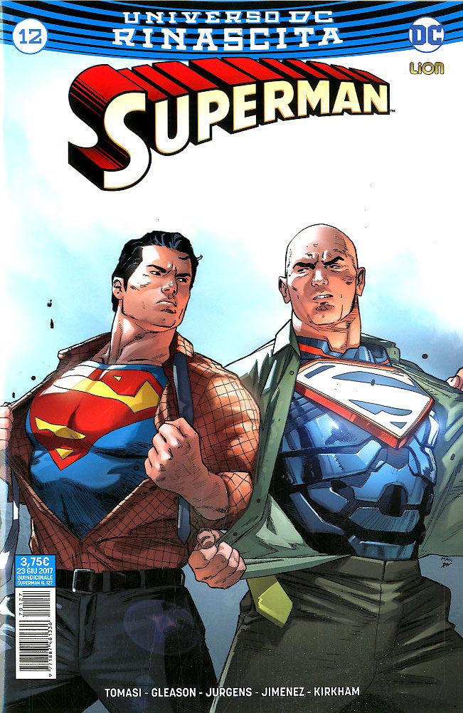 Superman rinascita 12-LION- nuvolosofumetti.