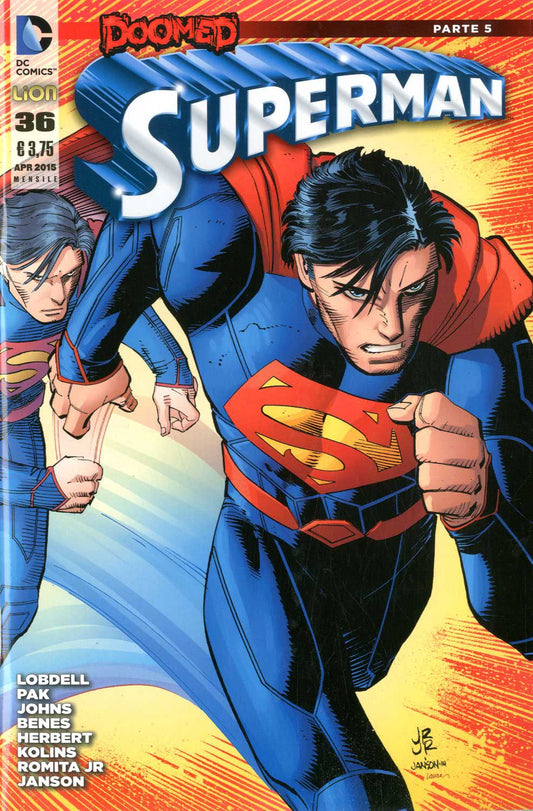 SUPERMAN serie 2012 36-LION- nuvolosofumetti.