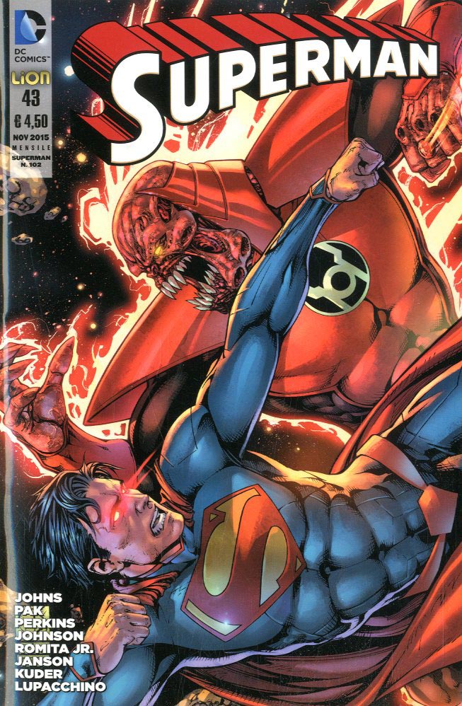 SUPERMAN serie 2012 43-LION- nuvolosofumetti.