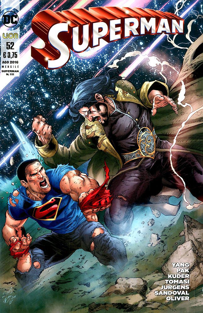 SUPERMAN serie 2012 52-LION- nuvolosofumetti.