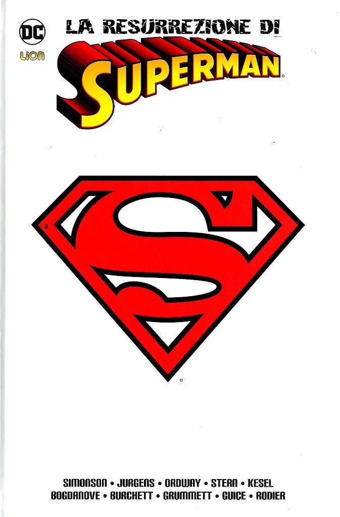 SUPERMAN - La resurrezione, LION, nuvolosofumetti,