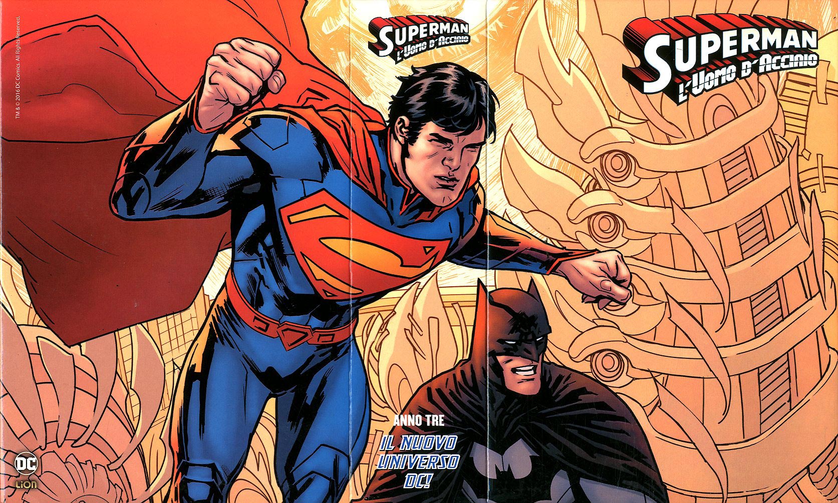 SUPERMAN L'UOMO D'ACCIAIO # 25 VARIANT + COFANETTO III 25-LION- nuvolosofumetti.