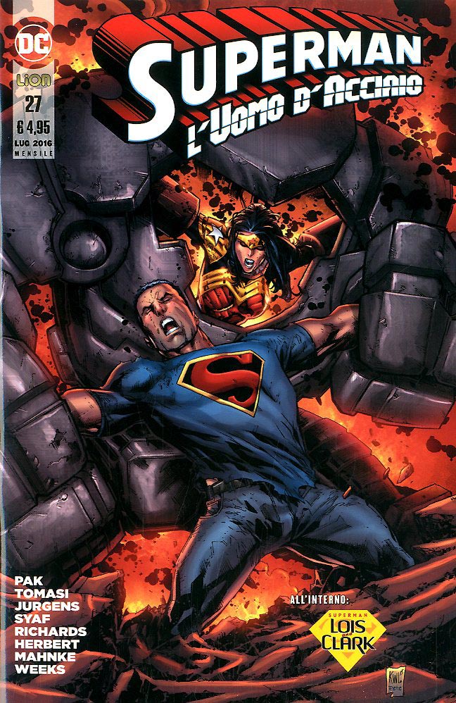 SUPERMAN L'UOMO D'ACCIAIO 27-LION- nuvolosofumetti.