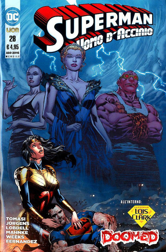 SUPERMAN L'UOMO D'ACCIAIO 28-LION- nuvolosofumetti.