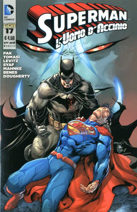 SUPERMAN L'UOMO D'ACCIAIO 17-LION- nuvolosofumetti.