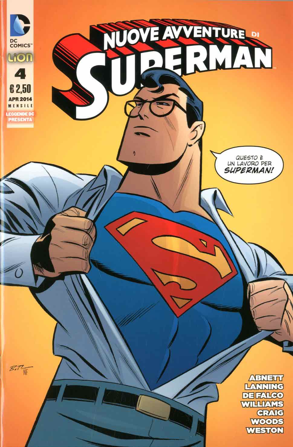 Superman Le nuove avventure 4-LION- nuvolosofumetti.