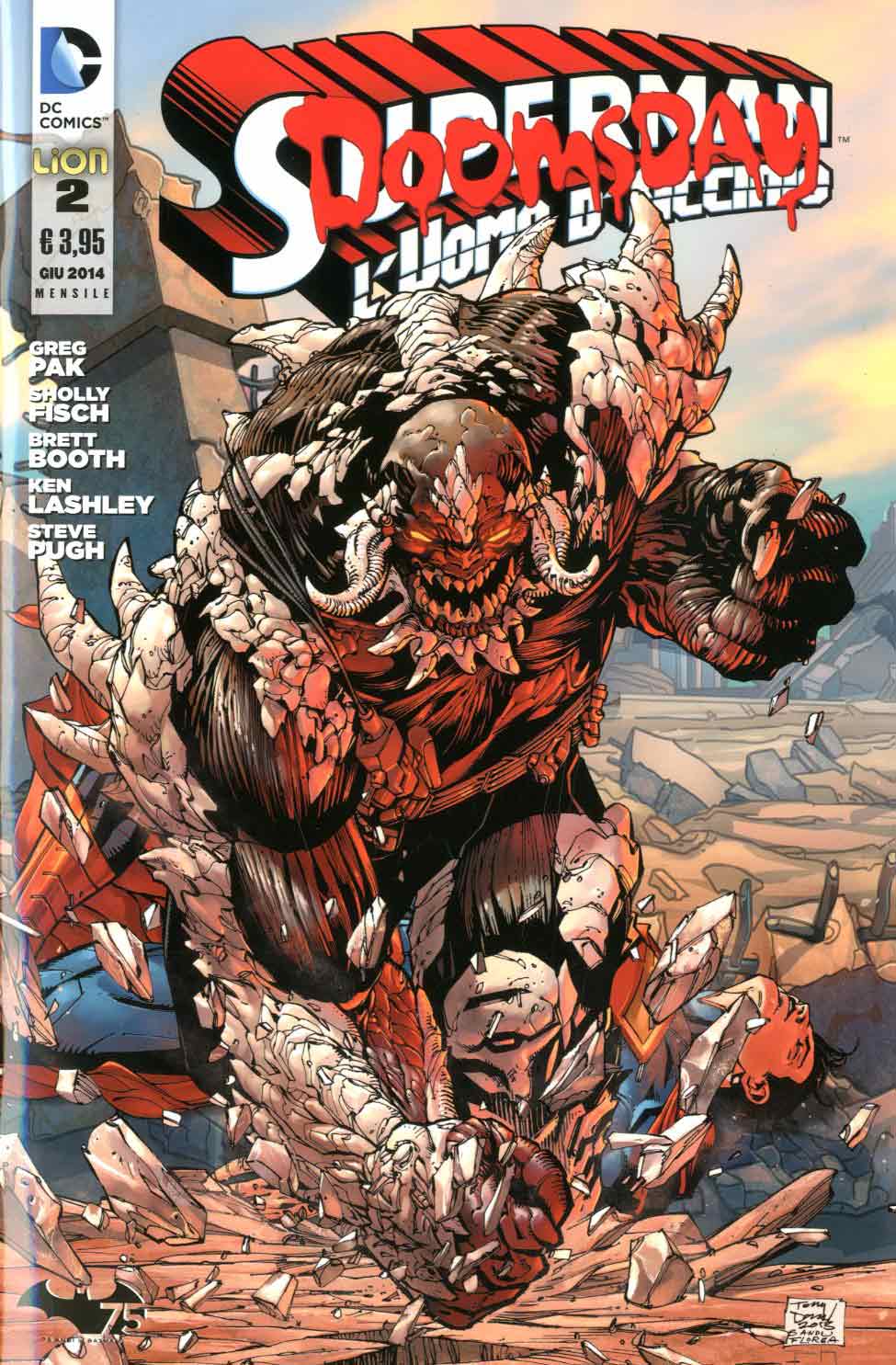 SUPERMAN L'UOMO D'ACCIAIO 2-LION- nuvolosofumetti.