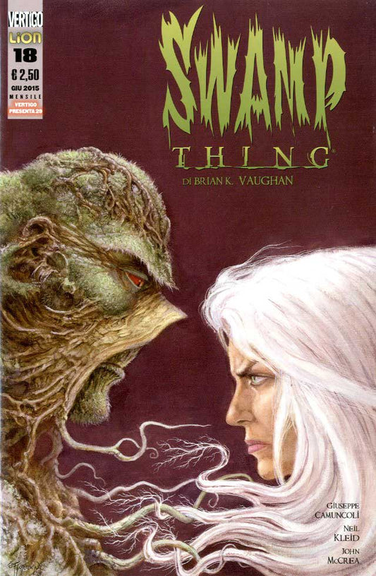 SWAMP THING DI BRIAN K. VAUGHAN 18-LION- nuvolosofumetti.