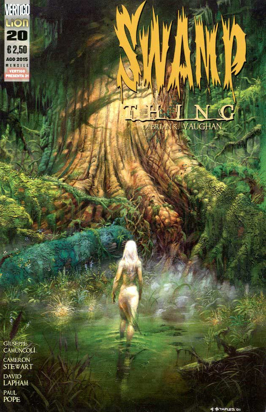 SWAMP THING DI BRIAN K. VAUGHAN 20-LION- nuvolosofumetti.