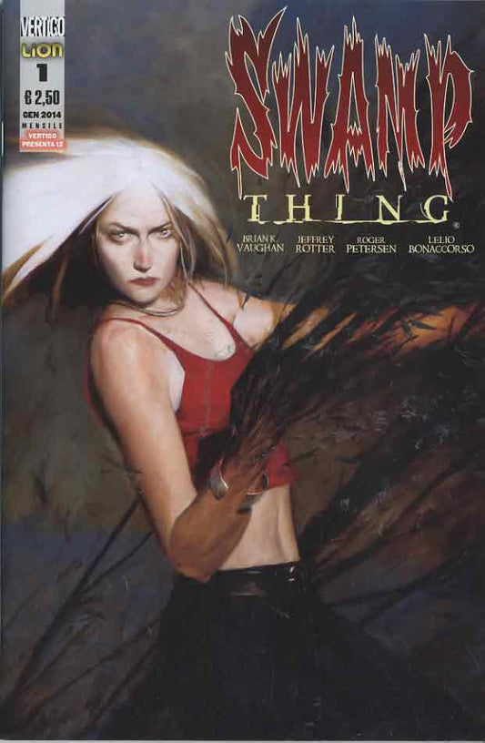SWAMP THING DI BRIAN K. VAUGHAN 1-LION- nuvolosofumetti.