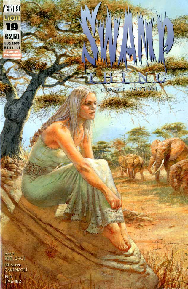 SWAMP THING DI BRIAN K. VAUGHAN 19-LION- nuvolosofumetti.