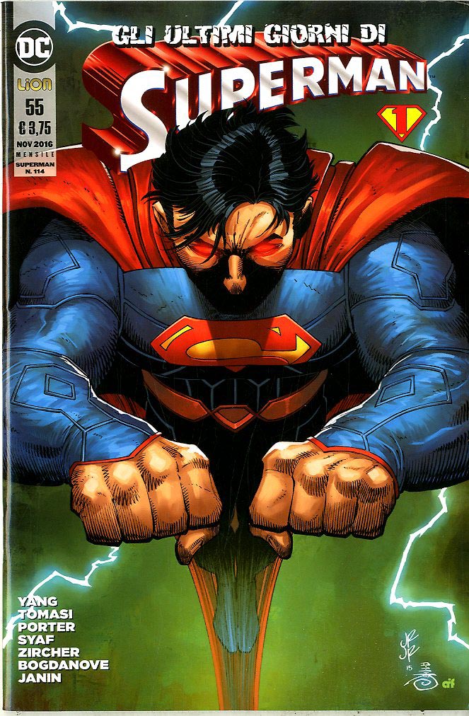 SUPERMAN serie 2012 55-LION- nuvolosofumetti.