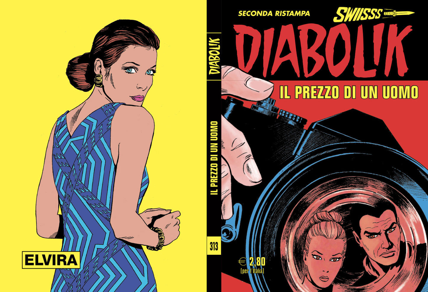 DIABOLIK SWIISSS 313, ASTORINA, nuvolosofumetti,