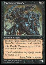 Mercenario Dauthi  TEMPESTA 9136-Wizard of the Coast- nuvolosofumetti.