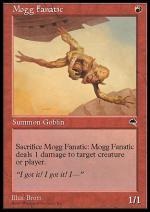 Mogg Fanatico  TEMPESTA 9190-Wizard of the Coast- nuvolosofumetti.