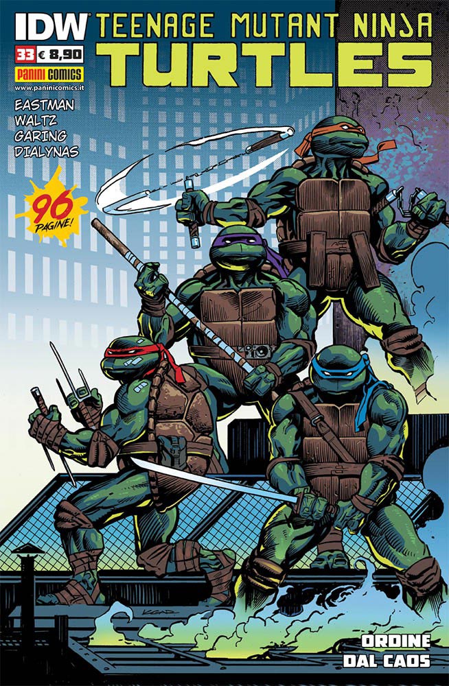 Teenage mutant Ninja Turtles 33-PANINI COMICS- nuvolosofumetti.
