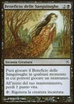 Beneficio delle Sanguisughe Traditori di Kamigawa 62-Wizard of the Coast- nuvolosofumetti.