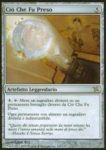 Ciò Che Fu Preso Traditori di Kamigawa 162-Wizard of the Coast- nuvolosofumetti.