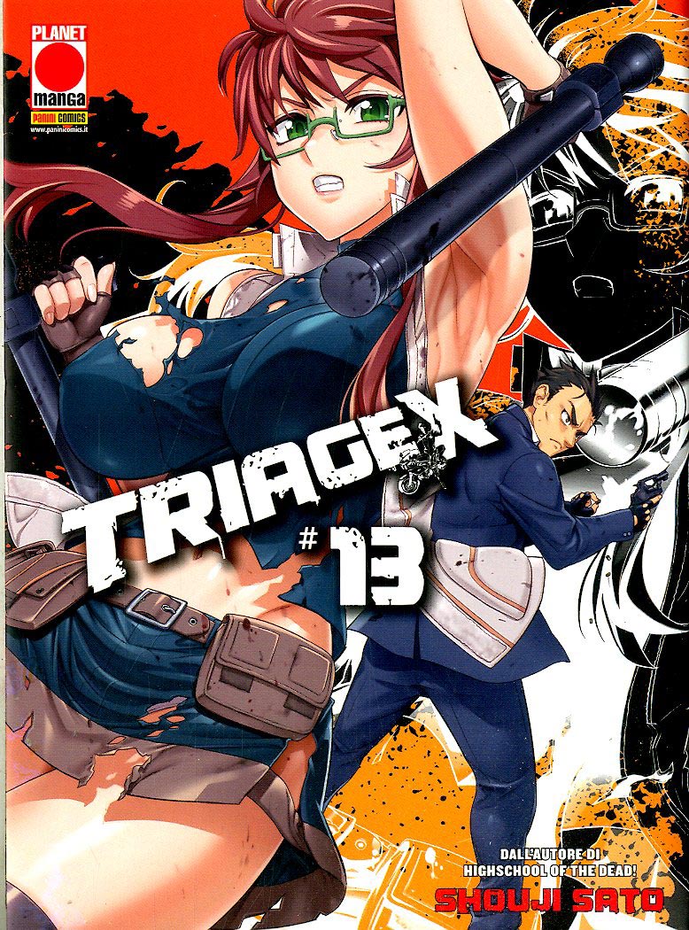 Triage X 13, PANINI COMICS, nuvolosofumetti,