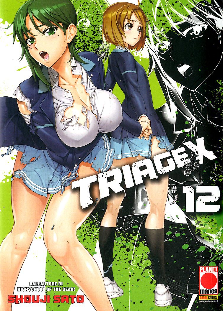 Triage X 12-PANINI COMICS- nuvolosofumetti.