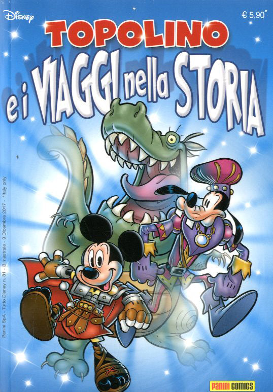 TOPOLINO I GRANDI VIAGGI NEL TEMPO-PANINI DISNEY- nuvolosofumetti.
