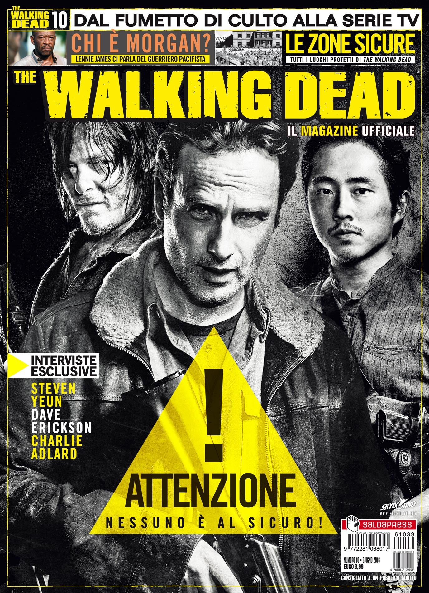 THE WALKING DEAD IL MAGAZINE UFFICIALE 10-SALDAPRESS- nuvolosofumetti.